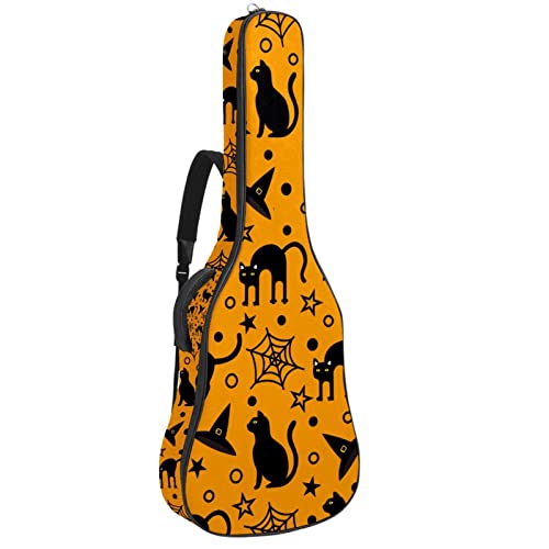 Sac à dos guitare acoustique pour jouer en forêt avec sa housse étanche