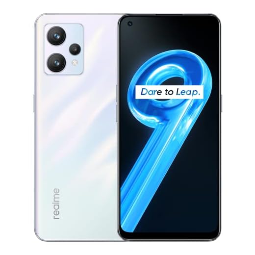 realme 9, 6+128GB Smartphone, Fotocamera da 108MP con sensore ProLight, Display Super AMOLED 90Hz, Processore Snapdragon 680, Batteria da 5000 mAh, Design olografico ondulato, Bianco (Stargaze White)