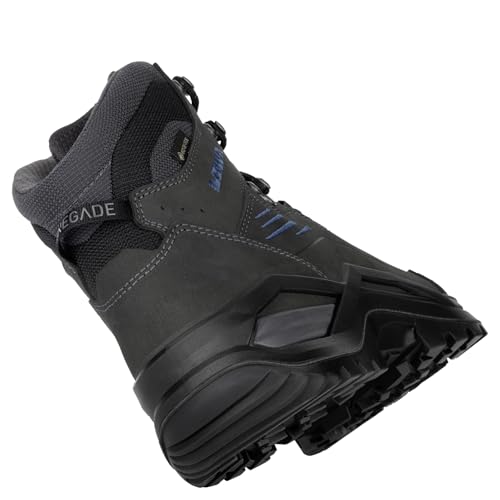 LOWA Stiefel mittel RENEGADE EVO GTX MID W anthrazit/stahlbla, 45