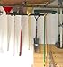 StoreYourBoard Tool Compact Essential Garage Rack, Wall Mount Storage Hooks, Heavy Duty Steel