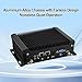 Glovary Fanless Industrial Mini PC, Core i7 10510U Embedded Box Computer, Rugged Linux Home Server, 8GB RAM 128GB NVMe SSD, 4K HD, 2 x Gigabit LAN, 2 x COM, 8USB Port