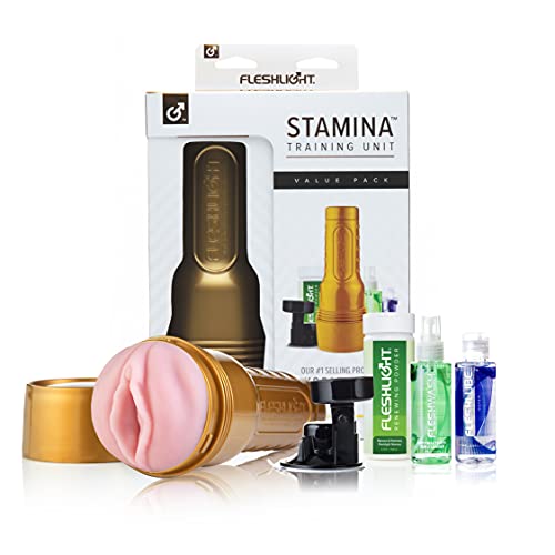 Fleshlight Stamina Training Unit Masturbateur Masculin Rose 1 Unité (Lot de 1)