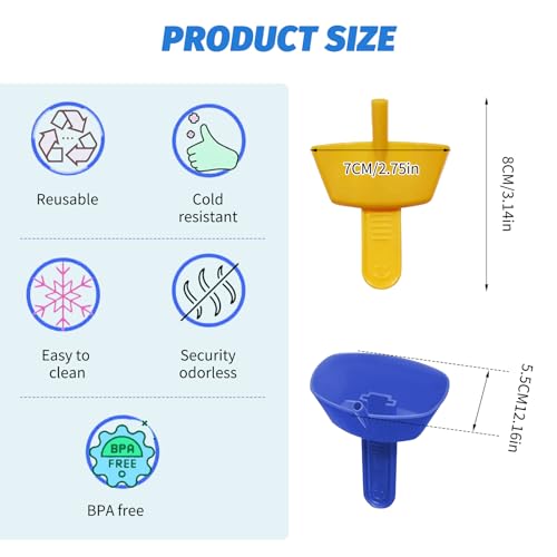 5 Stück Tropffrei Eis Am Stiel-Halter,Eishalterung für Kinder,Wiederverwendbare Eis Tropfschutz,Eis Am Stiel Halter mit Strohhalm,Geeignet für Erwachsene,Kinder und Kleinkinder (Mehrfarbig)