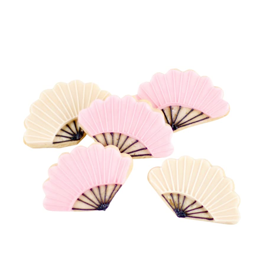 ¡Galletas de abanico japonesas! Historia del samurái. Temáticas de cumpleaños, regalos de fiesta de despedida de soltera o regalo para bebé