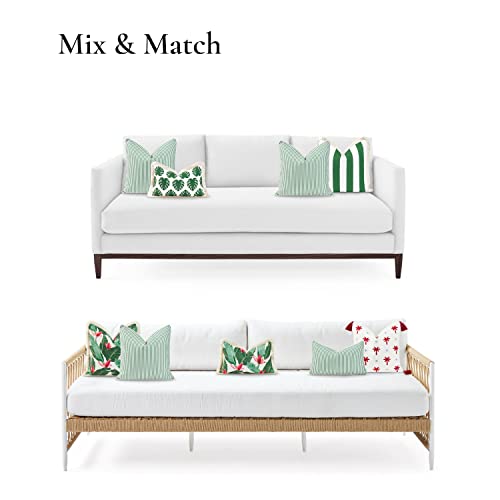 Hofdeco-Premium-Coastal-Patio-Indoor-Outdoor-Pillow-Cover-Only-20×20-Water-Resistant-for-Backyard-Couch-Green-Stripe Hofdeco Premium Coastal Patio Indoor Outdoor Pillow Cover Only 20×20 Water Resistant for Backyard Couch Green Stripe