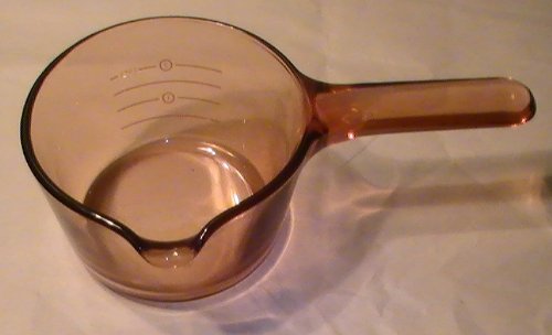 Amazon.com: Corning Ware France Amber Vision 0.7 L Saucepan