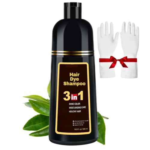 La mejor comparación de Color Cafe Tabaco - solo los mejores. 42 UNIVERSOENLÍNEA.COM | 1pcs Shampoo Tinte Instantáneo Orgánico Natural Cubre Canas Cambia Color Cabello Shampoo Extractos Naturales Sin Químico (Café oscuro)