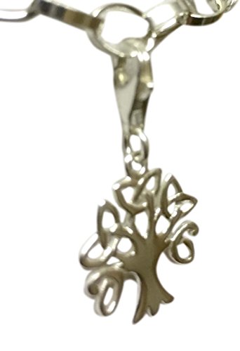 Ciondolo celtico in argento sterling, a forma di