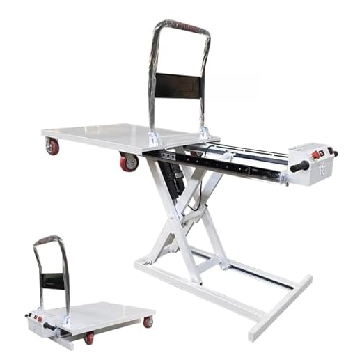 660lb Mobile Hydraulic Scissor Trolley