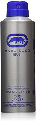 Marc Ecko Body Spray, Blue, 6 Ounce