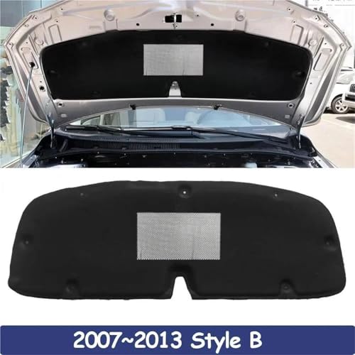 Isolant acoustique moteur Toyota Corolla E140 E150 protection thermique capot