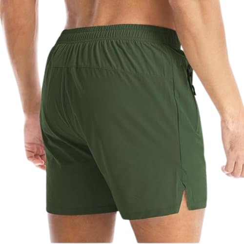 Kit 3 Bermuda Shorts 2 Em 1 Masculino Academia Dryfit Treino (BR, Alfa, G, Regular, Regular, Preto/C