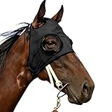 Protector Ocular para Caballos - Anteojeras De Malla A Prueba De | Anteojeras para Caballos,para Competición Ecuestre Entrenamiento Equitación Al Aire Libre Deportes Ecuestres