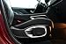 2PCS ABS Matte Chrome Interior Accessory Car Sticker Seat Adjustment CoverTrim For Jaguar XE/F-Pace/XFL/XF X761 2016-2017