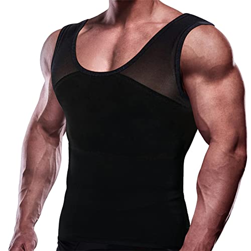 Maillot de compression amincissant ventre plat pour homme 3XL