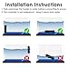 Devopet 100W Aquarium Heater, Adjustable Fish Tank Heater, with Digital Display, Overheat Protection & Dry Run Protection, for 10-20 Gallon Water