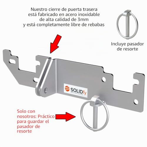 Cerradura de puerta trasera para Ducato: soluciona los fallos de cierre 3