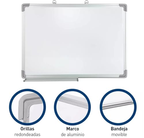 Encuentra la mejor selección de Pizarrones Magnéticos Profesionales para comprar online. 3 Imagen adicional