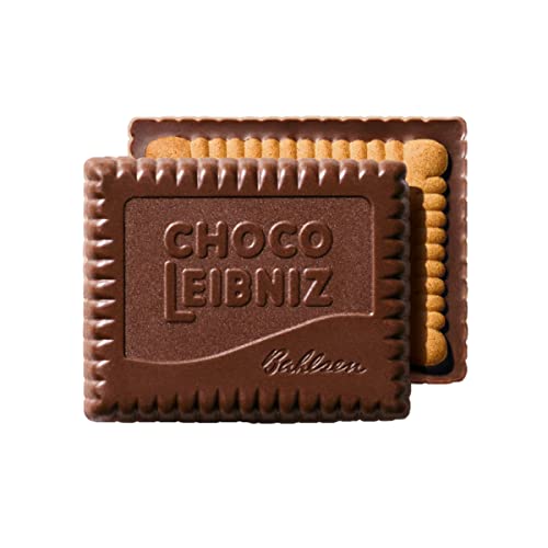 Bahlsen Choco Leibniz Dark Cookies (12 Boxes) - Leibniz Butter Biscuits Topped With A Thick Layer Of European Chocolate - 4.4 Oz Boxes #TOP2