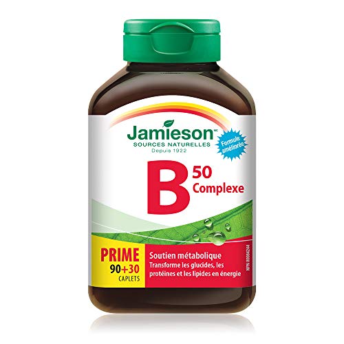 Jamieson B Complex 50 Bonus 120 Count #TOP1