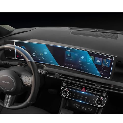 Verre trempé 12,3 pouces Hyundai Tucson 2025 haute sensibilité tactile et anti-reflet