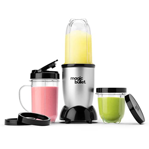 Magic Bullet Blender, Small, Silver,...