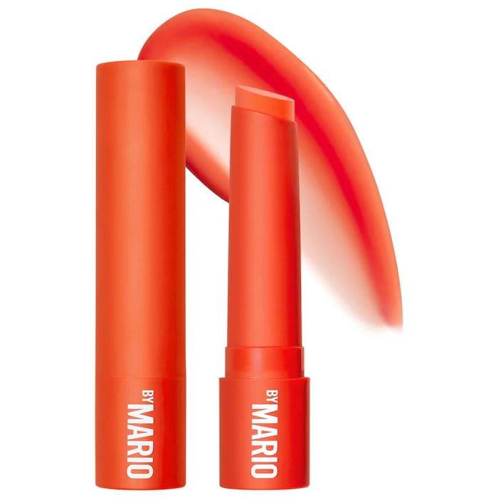 MoistureGlow Plumping Lip Serum - Hydrating Lip Care - Glossy Shine, Soft Plumping Effect, Lightweight Non-Sticky Formula for Smooth and Fuller-Looking Lips - Color: Tangerine Glow - (Sheer Orange)