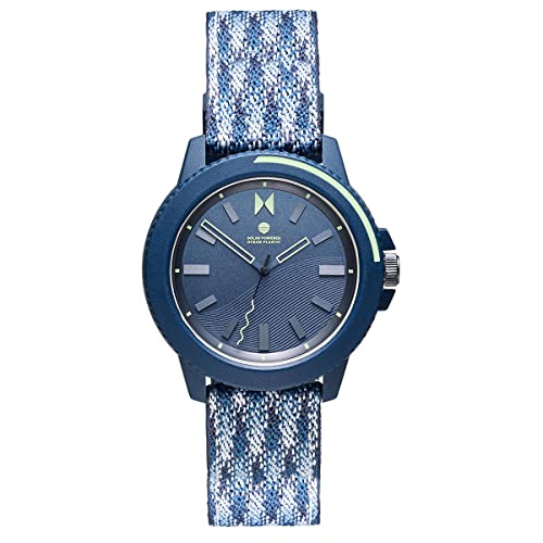 MVMT Solar Watch for Men and Women Ocean Plastic Powered by The Sun Everyday Wear for Him or Her 38mm