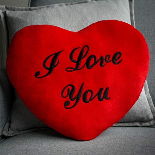 Frantic Cushion Pillow (Heart Pillows, Heart Pillows_RedILUPillow2020)