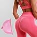 Buttock Vacuum Therapy Cups, 1800ml Butt Shape Suction Cups with Y Type Tube, Vacuum Cupping Machine Accessories for Butt Lift (Pink 1 Pair)