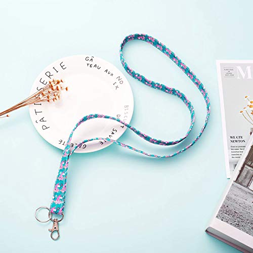 Unicorn Lanyard Id Holder Cotton Fabric Preschool Lanyard Teacher Gift Coworker Gift For Her Boss (Unicorn) #TOP5