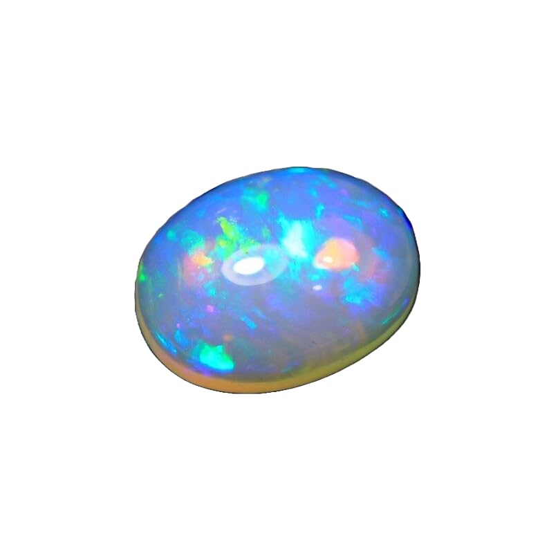 Cabochon d'opale éthiopienne naturelle ovale 16x12x6.5mm pour bijou
