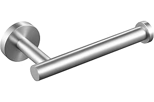 KES Toilet Paper Holder of Brushed Stainless Steel (Silver)