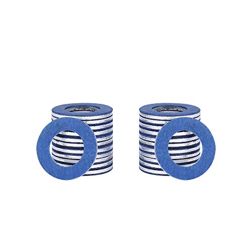 Korop Auto Parts KP12031T24P01 90430-12031 (24Pcs) Aluminum Oil Drain Plug Gaskets Fits thumb #4