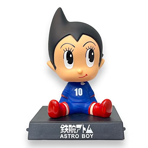 Image of AUGEN Super Hero Astro Boy Action Figure Limited Edition Bobblehead with Mobile Holder for Car Dashboard, Office Desk & Study Table (Pack of 1)