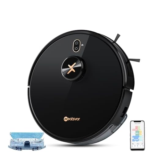 Robo Aspirador Mapeamento Inteligente Neatsvor X600 Pro，Aspirador de pó robo