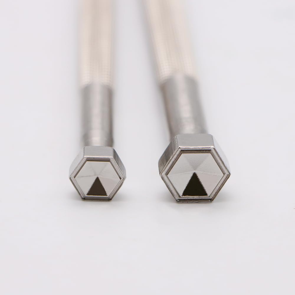 Leather Stamp Tools Stamping Working leathercraft Carving Leather Craft Working: Hollow Hex E129 (E129-1)