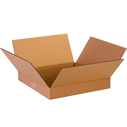 image for TAPE LOGIC 13 x 13 x 2 Corrugated Cardboard Boxes, Flat 13