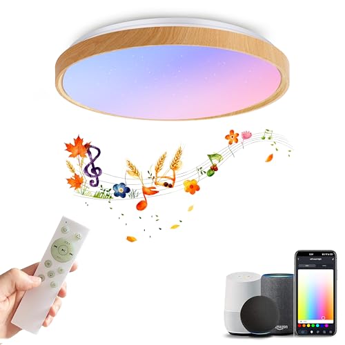 OFFDARKS LEDV[OCg 8  4500lm 45w  F alexaΉ BluetoothXs[J[ 邳[ F ȃGl 铔 Rt ^ rO Ɩ V dC tȒP