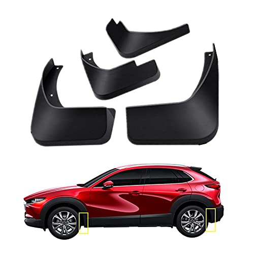 mud flaps mazda - Mud Flaps Kit for Mazda 2020 CX-30 CX30 2021 2022 Mud Splash Guard Fender Front and Rear 4-PC Set