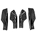 UYUYU 4pcs Black Roof Rack Rail End Cover Shell Replacement for Toyota for RAV4 2001-2005 RAV 4 Car Decoration Accessories