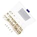 Produktbild 250 Stücke Messing Rändelmutter Innengewinde M2 / M3 / M4 Insert Einbettmuttern Sortiment Kit