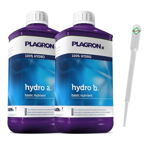 Plagron Hydro A+B 1 litros - Abono hidropónico Abono hidropónico Cultivo de plantas de interior