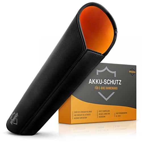 Wheeloo Protection de Batterie de vélo électrique pour Batterie intégrée I Ajustement Universel I Protection Contre Le Froid et la saleté Cover