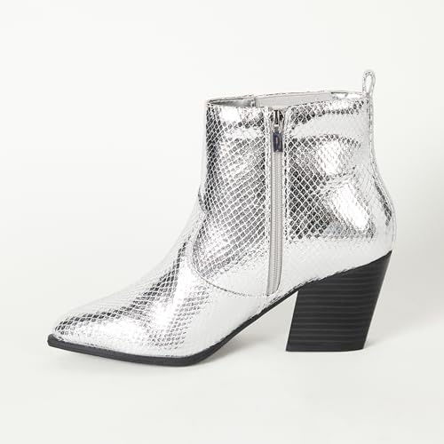Image of The Drop Women's Sia Pointed-Toe Western Ankle Boot