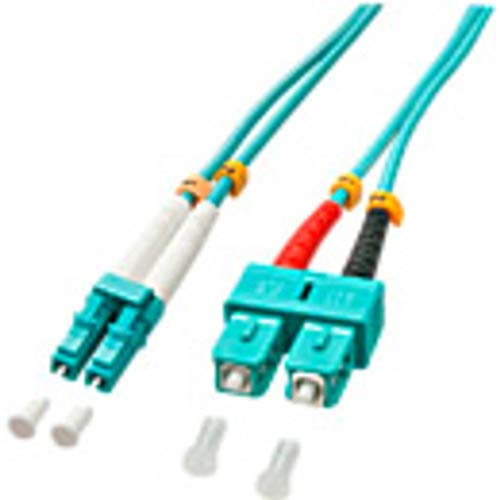 LINDY Fibre Optique Duplex LC/SC OM3 5m