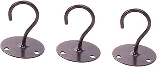 ULTECHNOVO Clothes Rack 3pcs Heavy Duty Hangers Heavy Duty Toggle Hooks Lantern Net Ceiling Hooks Chandelier Giant