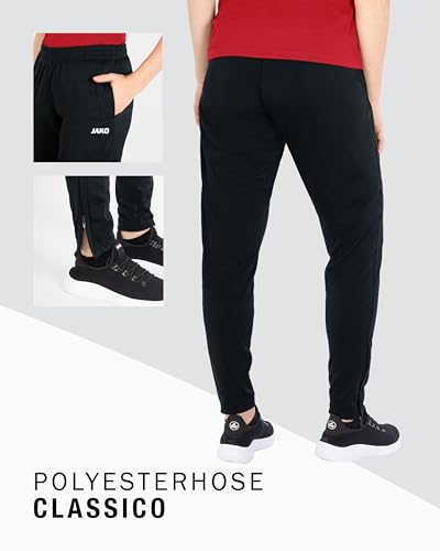 JAKO Damen Polyesterhose Classico Damen, Schwarz, 44 – Ansicht 5