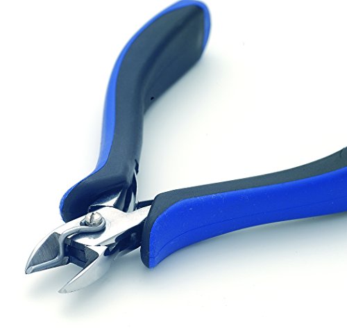 Alicate de corte diagonal ESD 120 mm 3112 HS 22 con cabeza ovalada de alta precisión 3