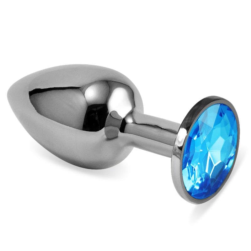 Plug Anal Plateado Rosebud Classic con Joya Azul Talla S : Amazon.de:  Drogerie & Krperpflege